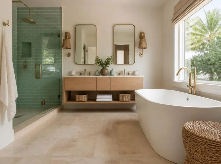 17 Coastal Bathroom Ideas That Bring Beach House Charm to Your Home