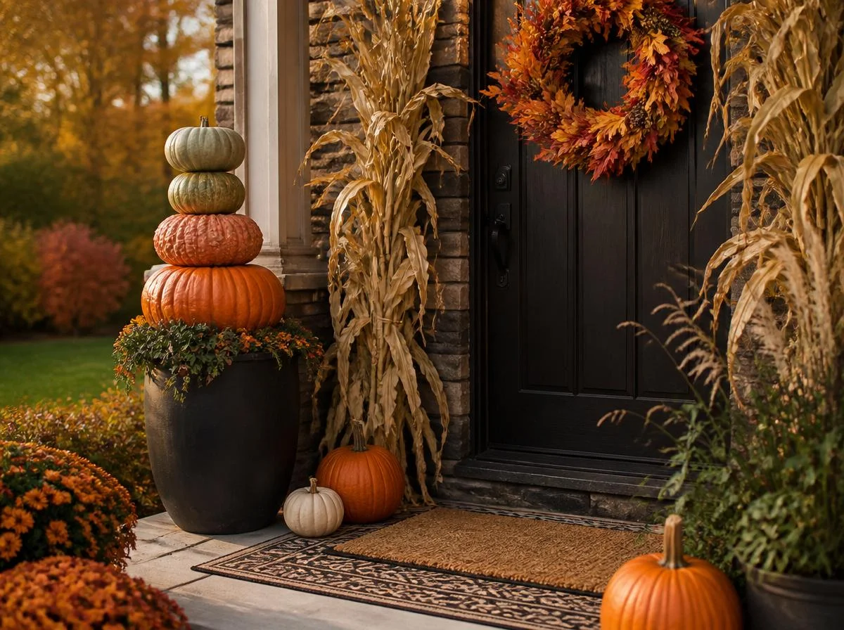 20 Cozy Fall Porch Decor Ideas for a Warm and Welcoming Entryway